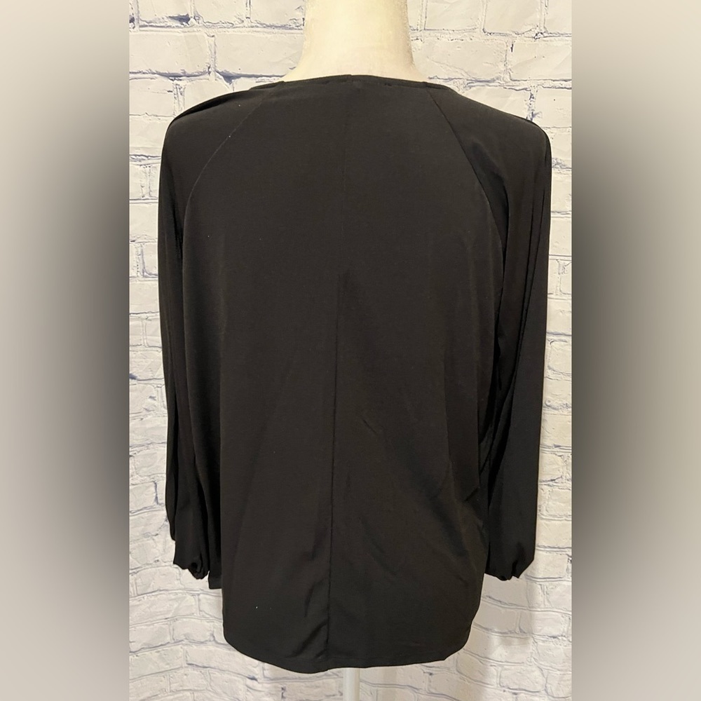 Banana Republic Black Blouse Size Small - Picture 4 of 6